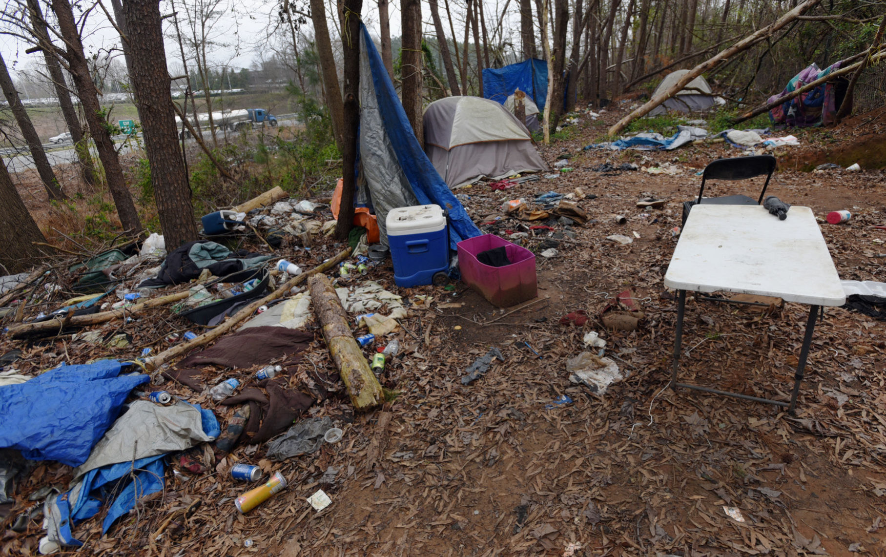 Homeless camps